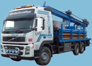 Borehole Drilling Lorry Rig